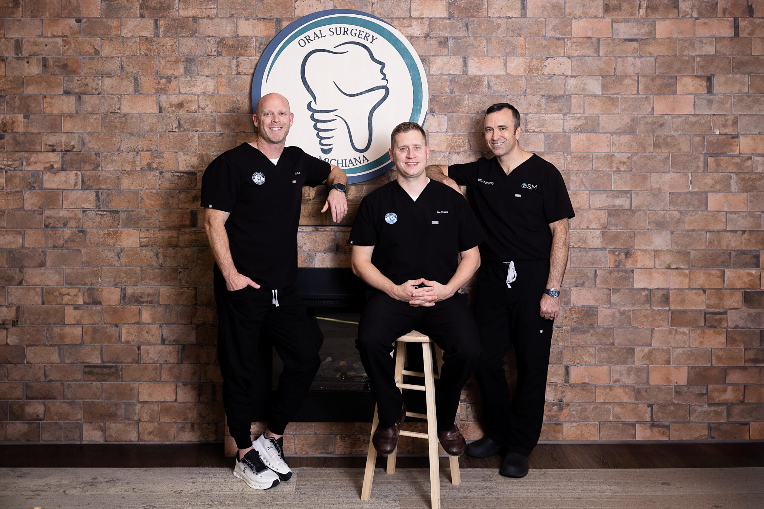 Dr. Hull, Dr. Collins, and Dr. Haws — Oral Surgery Michiana